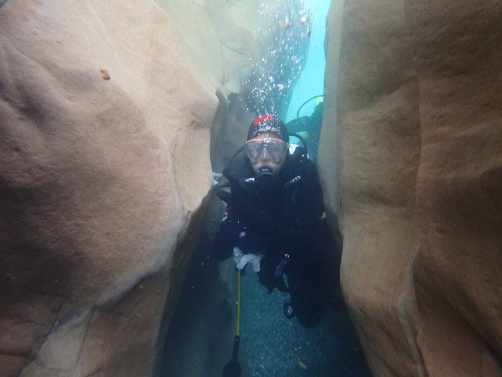 Underwater canyon Casares